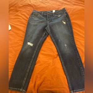 Size 16 slightly distressed skinny Jean